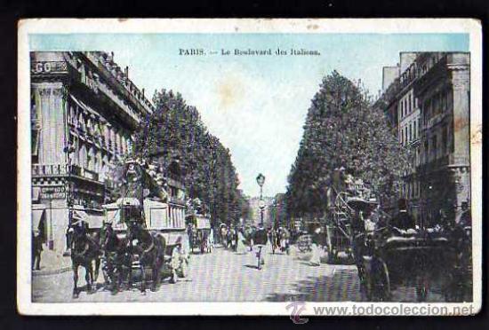Postales: Paris. Circulada 1910 - Foto 1