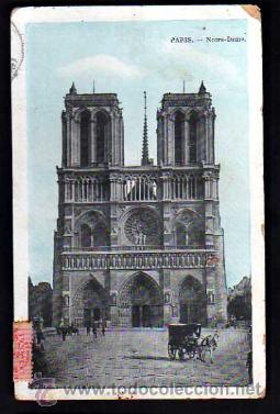 Postales: Paris. Circulada 1910 - Foto 1