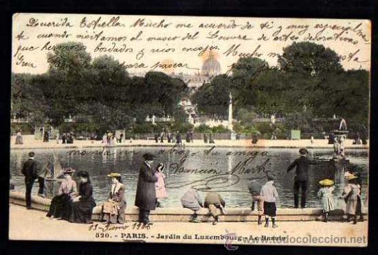 Postales: Paris. Circulada 1906 - Foto 1