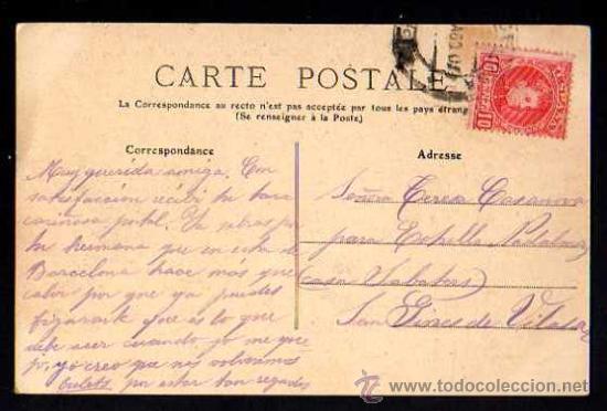 Postales: Montpellier. Circulada 1907 - Foto 2