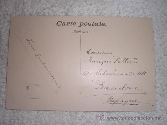 Postales: ANVERS Avenue de Keyser circulada 1913 - Foto 2