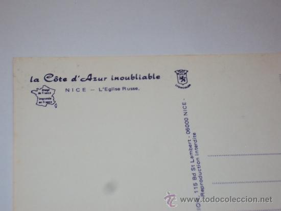 Postales: Nice. Iglesia Rusa. - Foto 2