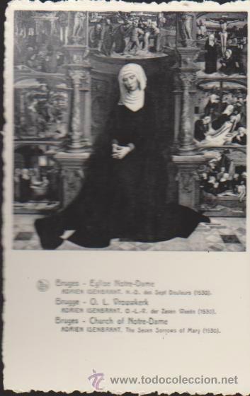 Postkarten: Bruges.- Eglise Notre-Dame.