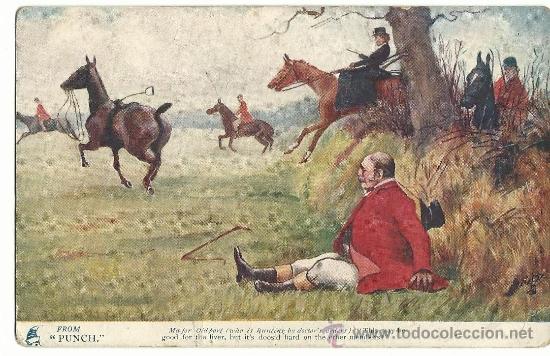 Postales: HUNTING JOKES FROM PUNCH.-EDITOR RAPHAEL TRAK & SONS