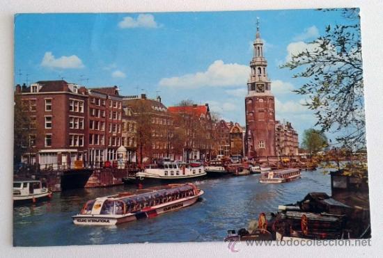 Postales: Postal Amsterdam. Circulada - Foto 1