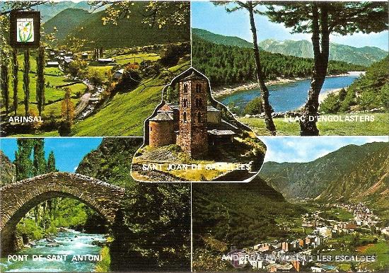 Cartes Postales: ANDORRA, DIFERENTES ASPECTOS - ESCUDO DE ORO N&ordm; 17 - SIN CIRCULAR