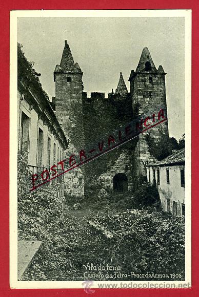 Cartoline: POSTAL VILA DA FEIRA, PORTUGAL, CASTILLO DA FEIRA, PRA&Ccedil;A DE ARMAS,  P79143