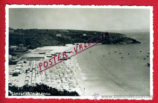 Postales: POSTAL SINES, PORTUGAL, VISTA DA PRAIA,   P79168
