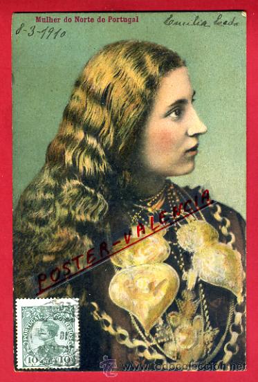 Postales: POSTAL PORTUGAL, MUJER DEL NORTE DE PORTUGAL,   P79183