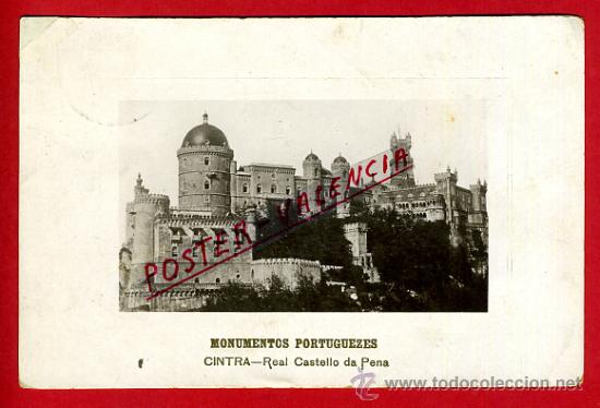 Postcards: POSTAL CINTRA, PORTUGAL, REAL CASTELLO DA PENA,   P79244