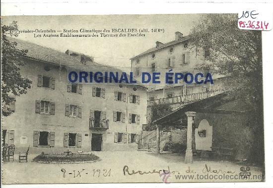 Postales: (PS-36314)POSTAL DE ESCALDES-THERMES