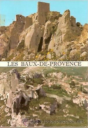 Cartes Postales: POSTAL A COLOR 10764 LES BAUX DE PROVENCE LE ROCHER ET LE CHATEAU
