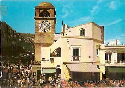 Postales: POSTAL A COLOR CAPRI LA PIAZZETTA - Foto 1