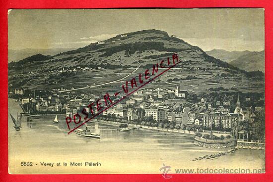 Cartoline: POSTAL VEVEY, SUIZA, LE MONT PELERIN,  P79527
