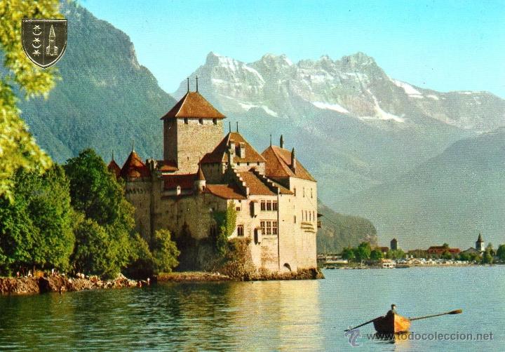 Suiza Lago Leman Lac Leman Le Chateau De Chillo Kaufen Alte Postkarten Von Europa In Todocoleccion