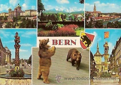 Postales: POSTAL A COLOR BERN SUIZA - Foto 1