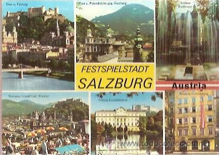 Postales: POSTAL A COLOR SALZBURG
