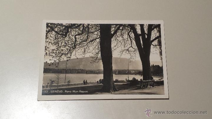 Postales: ANTIGUA POSTAL GENEVE -PARE MON REPOS