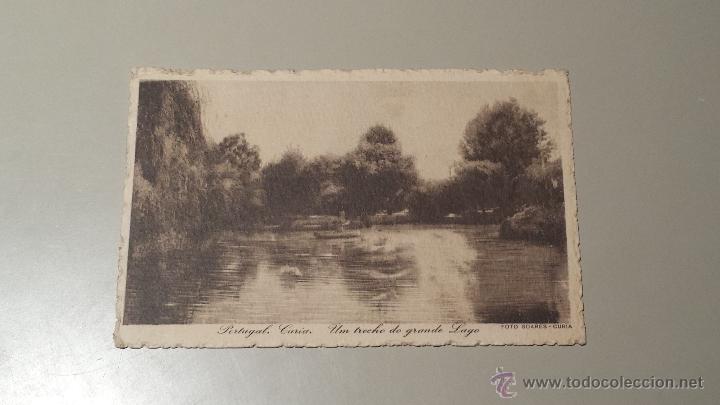 Postales: POSTAL ANTIGUA CURIA -UN TRECHO DO GRANDE LAGO