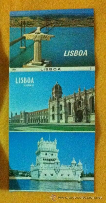 Postales: LISBOA - LOTE 3 POSTALES - Foto 1