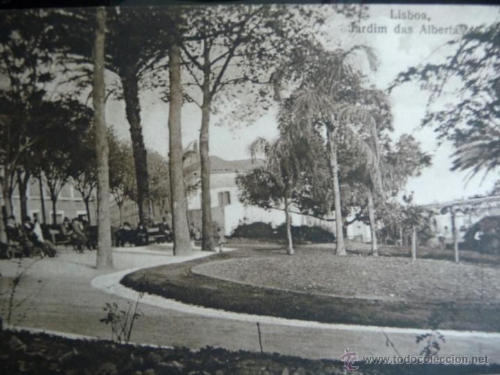 Postales: LISBOA - JARDIM DAS ALBERTAS - Foto 1