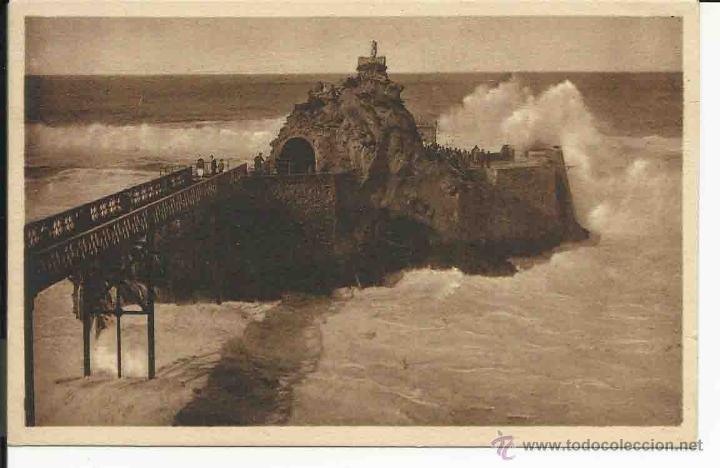 Postales: POSTAL ANTIGUA BIARRITZ C&Ocirc;TE BASQUE - Foto 1
