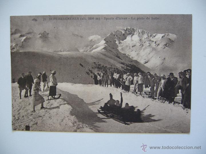 Postcards: Postal Superbagn&eacute;res.Sport d'hiver.Francia. Alsacienne des Arts. Sin Circular. n&ordm; 21.