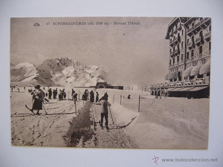 Postais: Postal Superbagn&eacute;res.Sport d'hiver.Francia. Alsacienne des Arts. Sin Circular. n&ordm; 17.