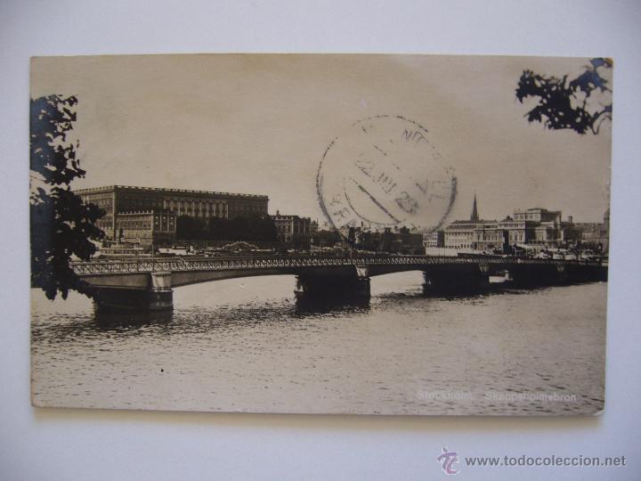 Postais: Postal Ekstr&ouml;m & Fries. Stockholm. Circulada 1925. N 13. Suecia.