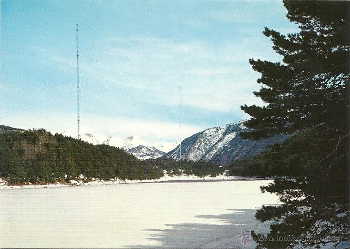 Postales: ANDORRA L' HIVERN, LLAC D' ENGOLASTERS NEVAT, N&ordm; 1046N, APA, AS