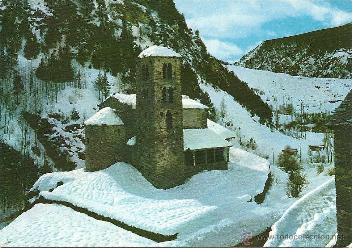 Postales: ANDORRA, SAN JOAN DE CASELLES N&ordm; 6, COMERCIAL SEO.