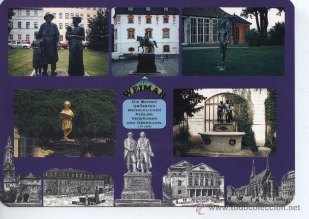 Postales: WEIMAR (ALEMANIA) - Foto 1