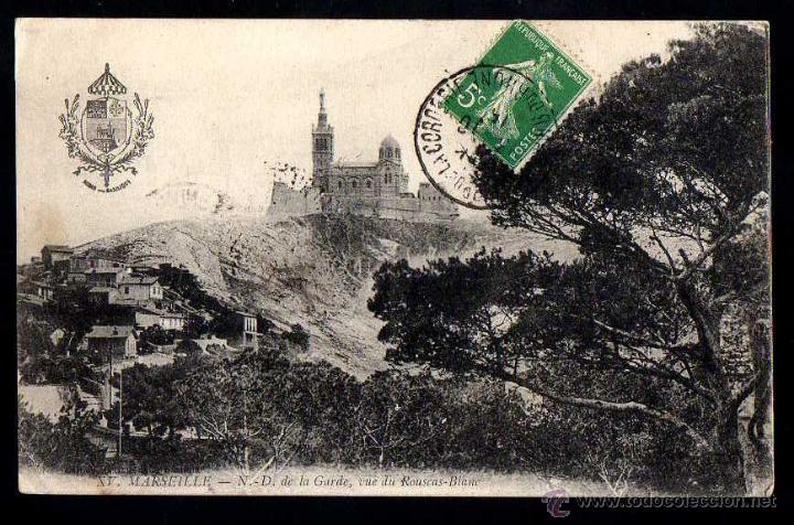 Postales: Francia. Marseille. Circulada. - Foto 1