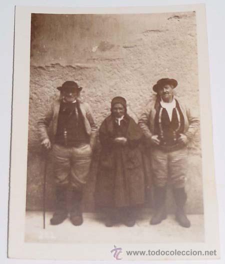 Cartes Postales: ANTIGUA FOTOGRAFIA - TIPOS DE LAS CERCANIAS DE PORTUGAL - MIDE 8X6 CMS.