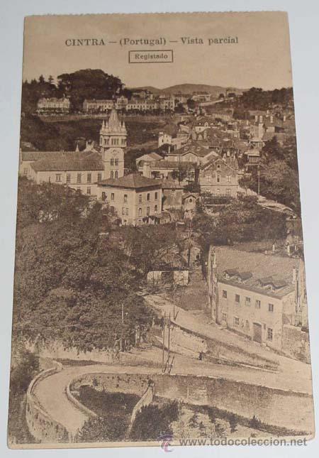 Postais: ANTIGUA POSTAL DE CINTRA - VISTA PARCIAL - NO CIRCULADA - ED. ALBERTO MALVA.