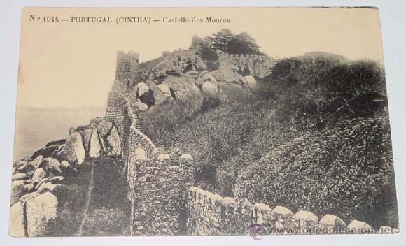 Postais: ANTIGUA POSTAL DE CINTRA - CASTELLO DOS MUROS - NO CIRCULADA.