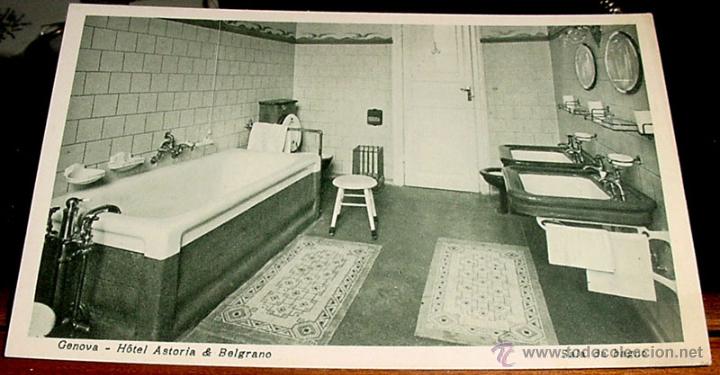 Postais: ANTIGUA POSTAL GENOVA - HOTEL ASTORIA - NO CIRCULADA.