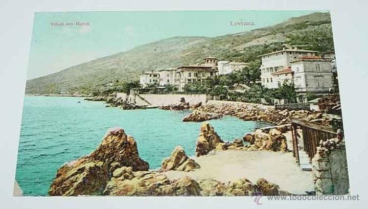 Cartes Postales: ANTIGUA POSTAL DE LOVRANA - CROACIA - CROTIA - CIRCULADA.