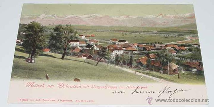 Cartes Postales: ANTIGUA POSTAL DE M&Ouml;TSCH AM DOBRATSH - AUSTRIA - NO CIRCULADA - SIN DIVIDIR.