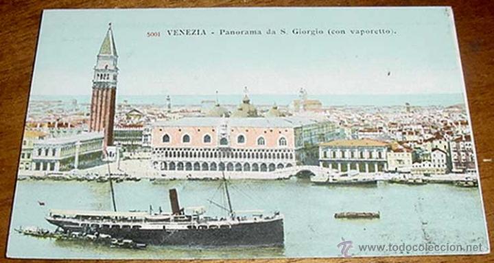 Postkarten: ANTIGUA POSTAL DE VENEZIA - ITALIA - CIRCULADA - OLD POSTCARD, CARTOLINE POSTALI, CARTE ANCIEN