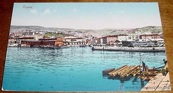 Cartes Postales: ANTIGUA POSTAL DE FIUME - ITALIA - CIRCULADA - OLD POSTCARD, CARTOLINE POSTALI, CARTE ANCIEN