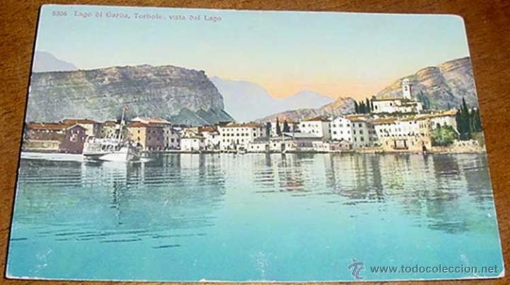 Cartes Postales: ANTIGUA POSTAL DE LAGO DI GARDA - TORBOLE - ITALIA - NO CIRCULADA.