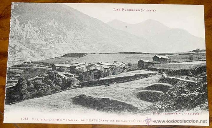 Cartoline: ANTIGUA POSTAL DEL VALLE DE ANDORRA - 3&ordf; SERIE - N. 1013 - ED. LABOUCHE - NO CIRCULADA.
