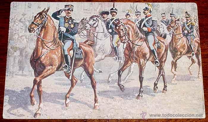 Postkarten: ANTIGUA POSTAL DEL EJERCITO ITALIANO - CABALLERIA - NO CIRCULADA.