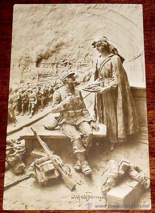 Postkarten: ANTIGUA POSTAL DE SOLDADO ITALIANO - ITALIA - NO CIRCULADA.