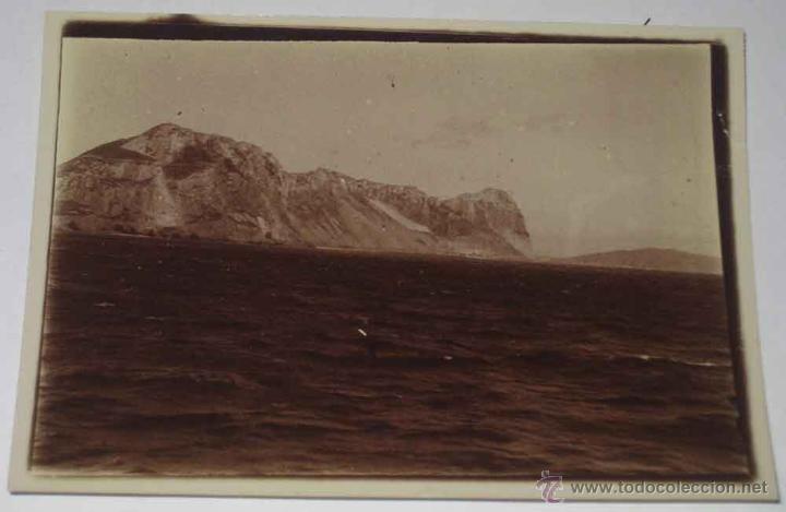 Postkarten: ANTIGUA FOTOGRAFIA DE GIBRALTAR, SISTEMA GELATINA BROMURO - MIDE 9,3 X 6,5 CMS. - FINALES SIGLO XIX