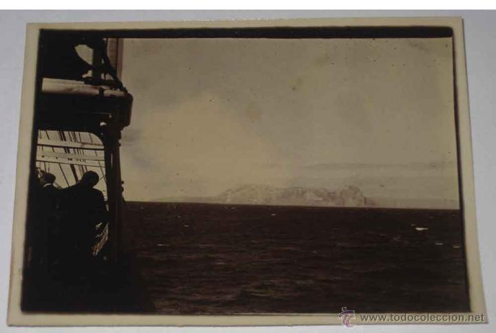 Cartes Postales: ANTIGUA FOTOGRAFIA DE GIBRALTAR, SISTEMA GELATINA BROMURO - MIDE 9,3 X 6,5 CMS. - FINALES SIGLO XIX