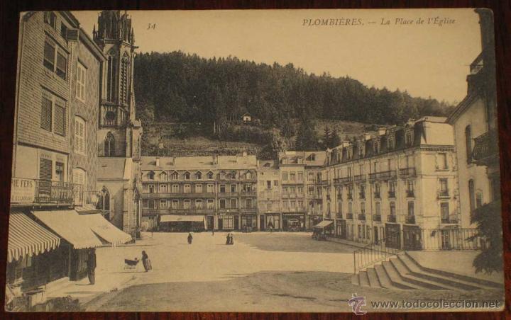 Postkarten: ANTIGUO POSTAL DE PLOMBIERES - FRANCIA - NO CIRCULADA.