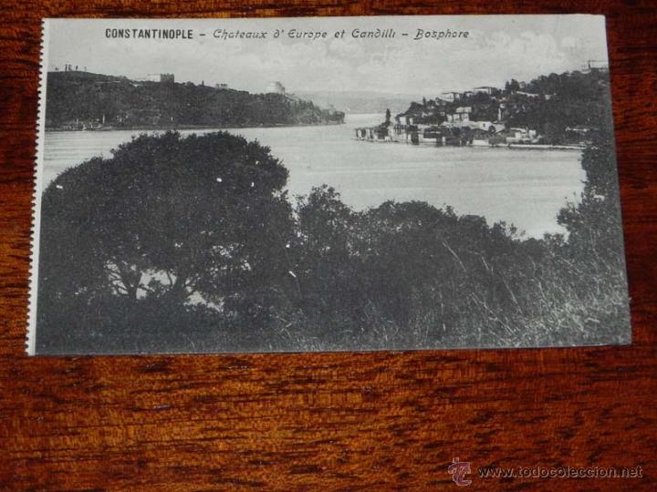 Postales: ANTIGUA POSTAL DE CONSTANTINOPLA, CONTANTINOPLE - TURQUIA - N.8 - BOSPHORE - NO CIRCULADA.