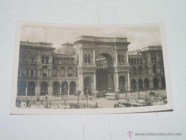 Cartes Postales: VECCHIA CARTOLINA POSTALE - ITALIA - MILANO - PIAZZA DUOMO - TRALDI &amp; CO - DEPOSE - 563 - NON CI